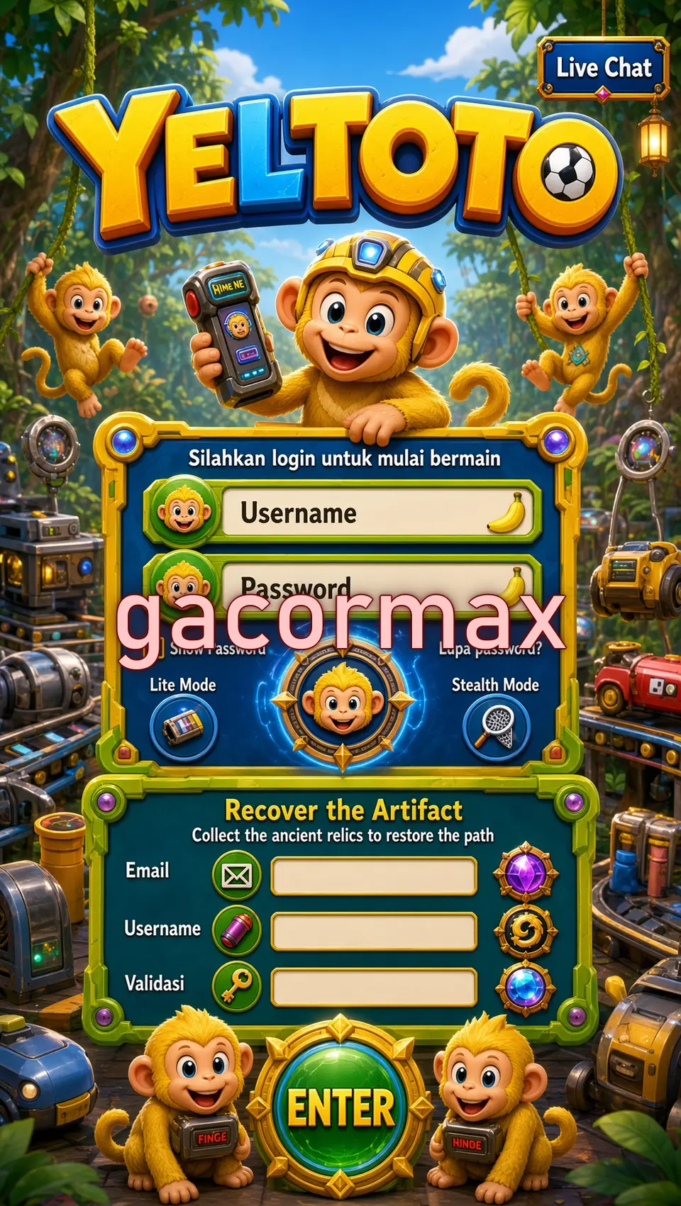 gacormax Tangkapan Layar Resmi APK